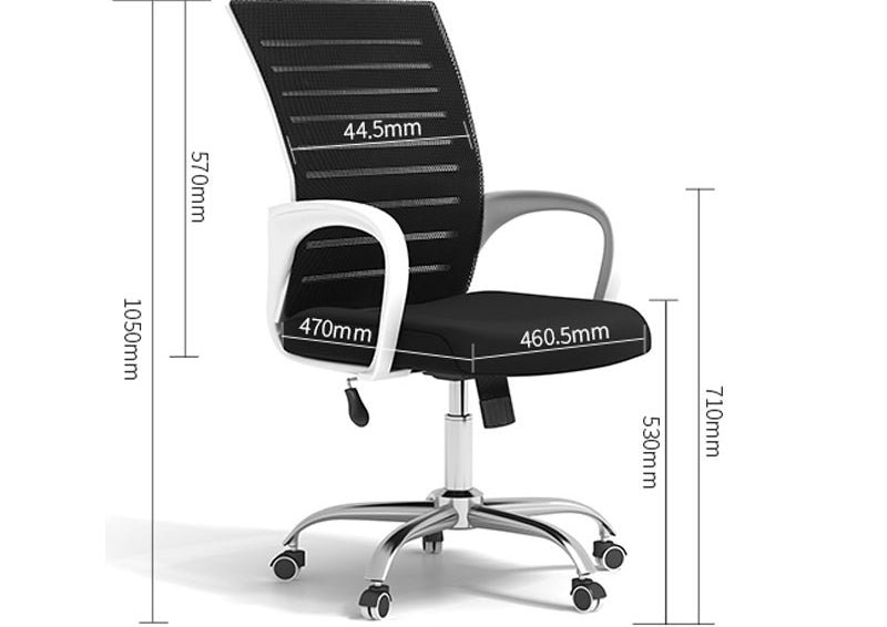 MUTINI Jasper Ergonomic Breathable Office Chair - Image 13