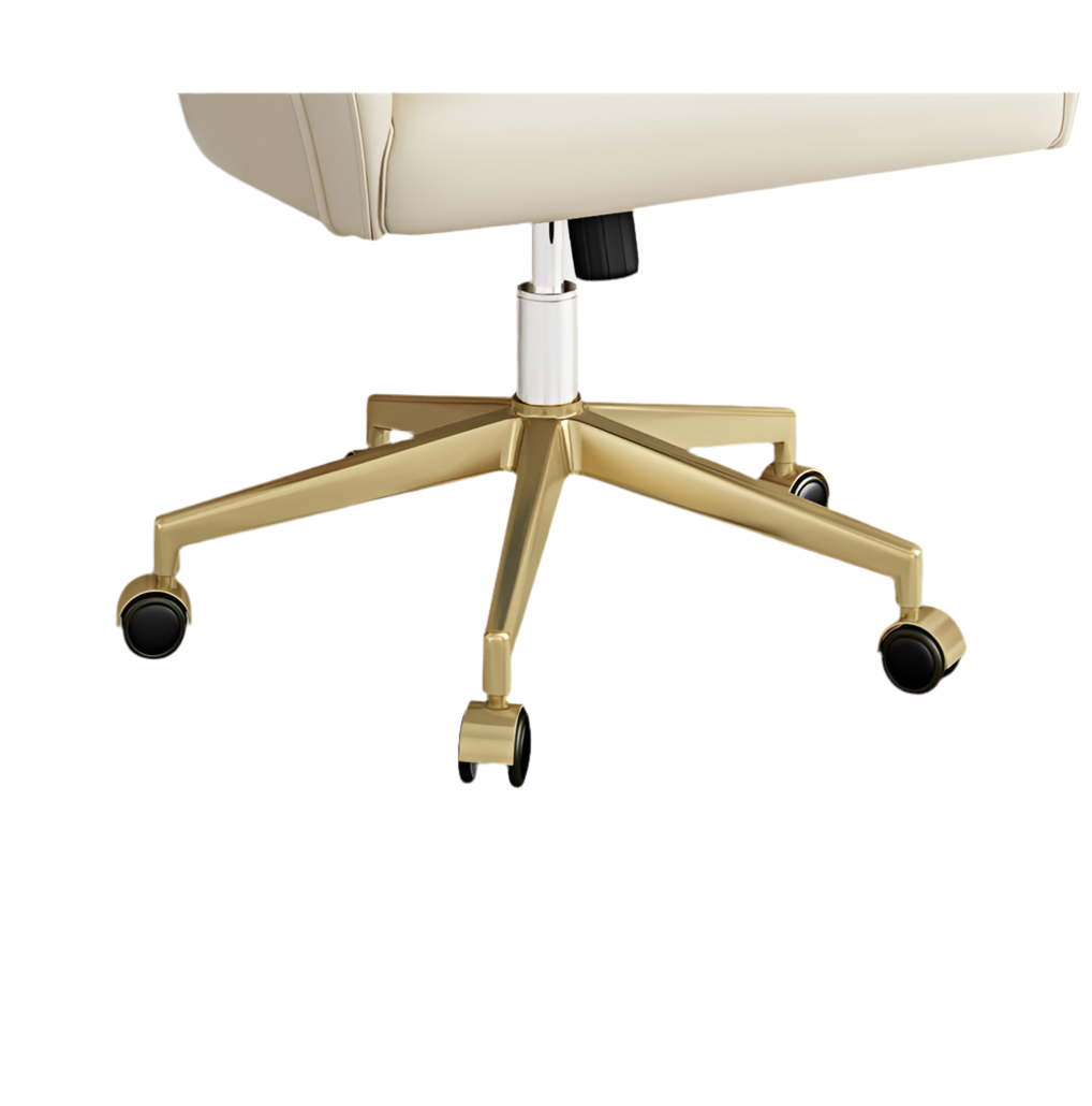 LATE AUTUMN Leather Office Desk Chair with High Back - Image 11