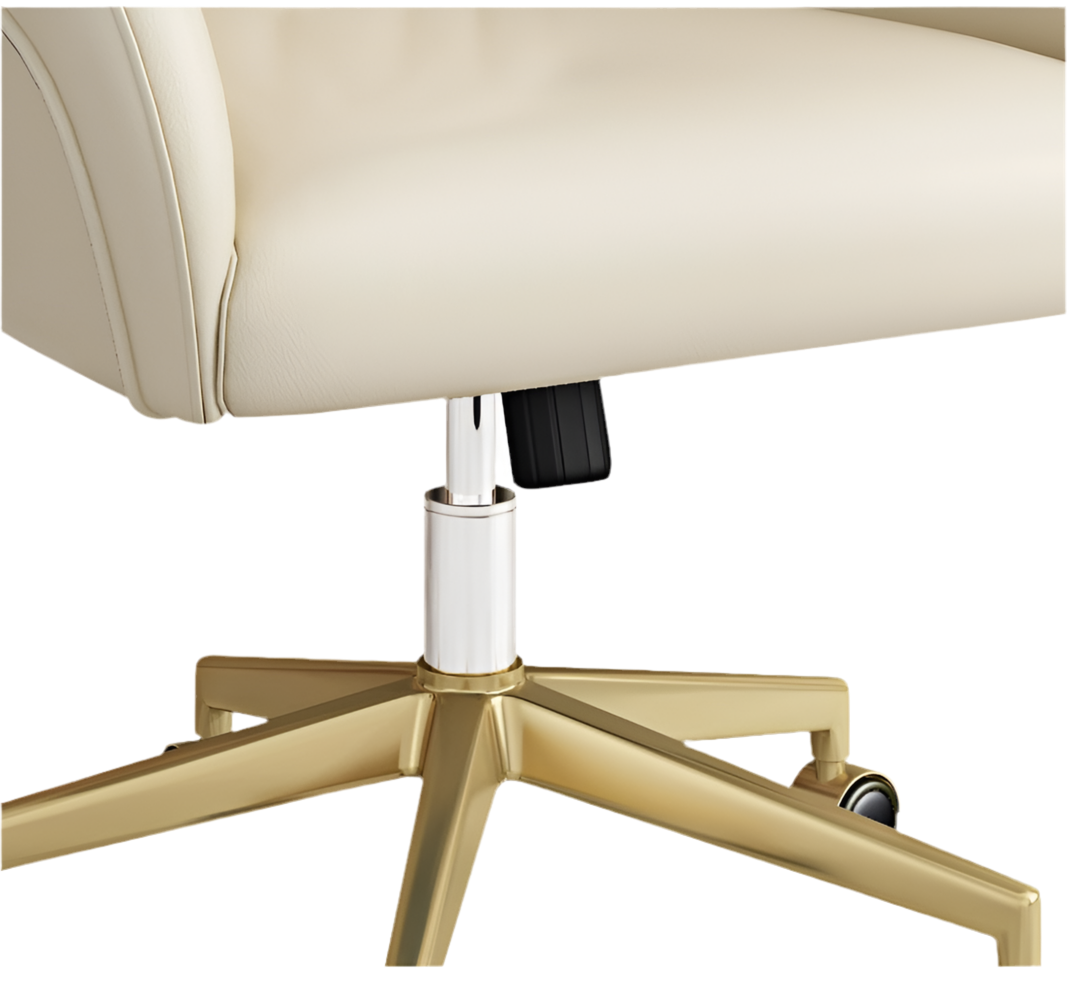 LATE AUTUMN Leather Office Desk Chair with High Back - Image 10