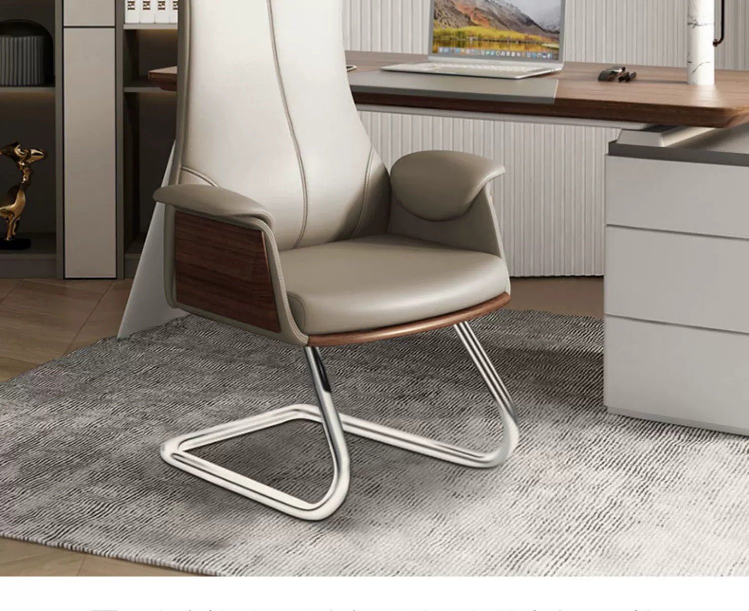 PINYI Simon High Back Office Chair without Wheels - Image 17