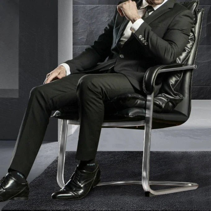 PINYI Simon High Back Office Chair without Wheels - Image 6