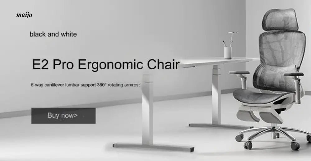 Black and White P7 Ergonomic Office Chair - Image 19