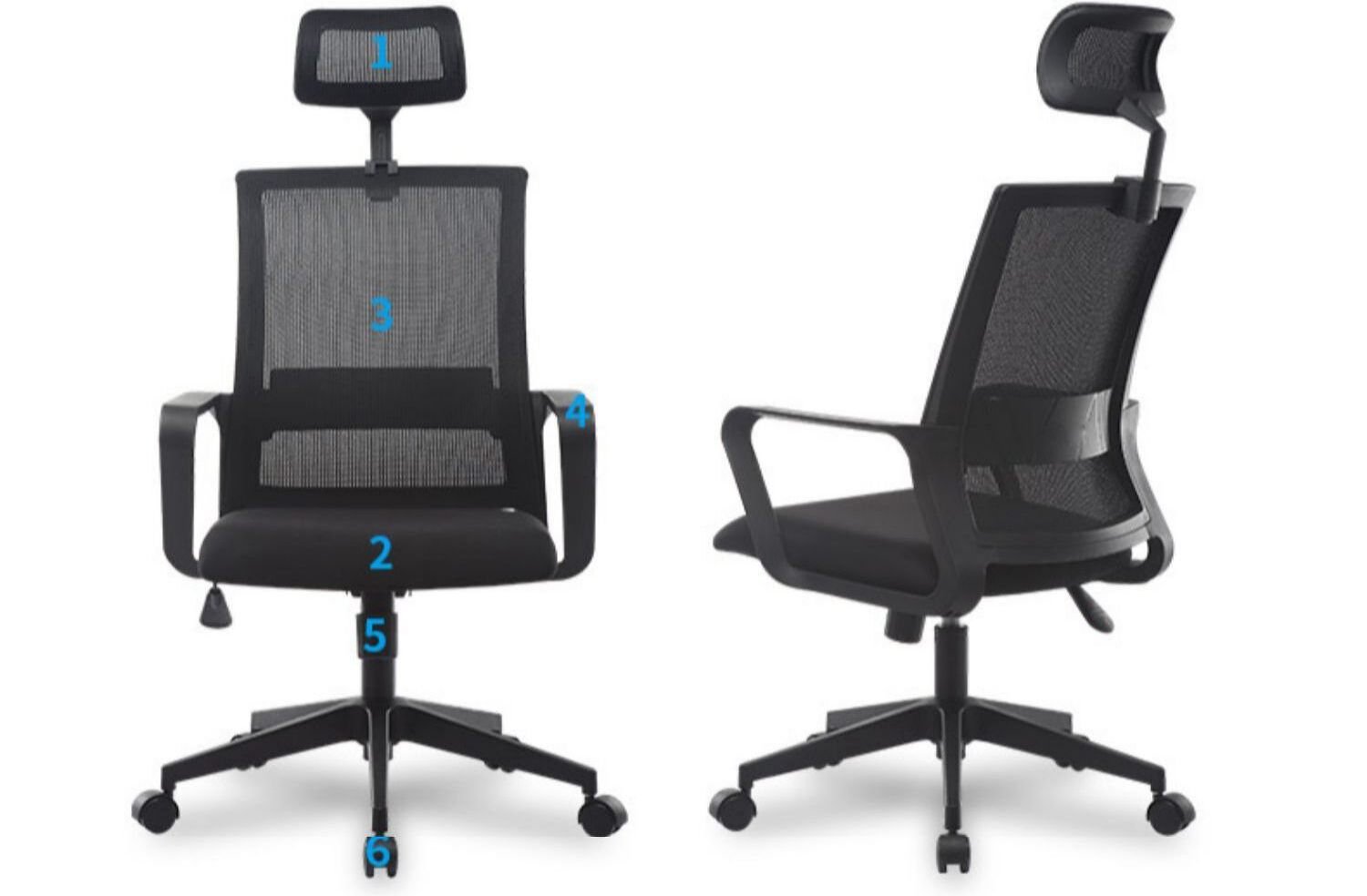 MUTINI Jasper Ergonomic Adjustable Office Chair - Image 9