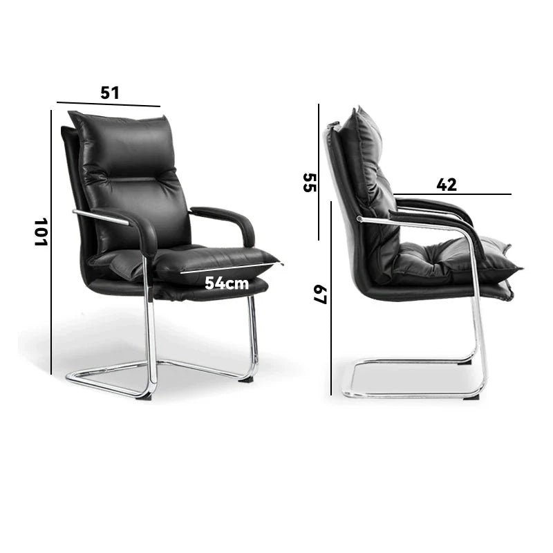 PINYI Simon High Back Office Chair without Wheels - Image 13