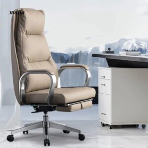 PINYI Robbie High Back Office Chair with Legrest