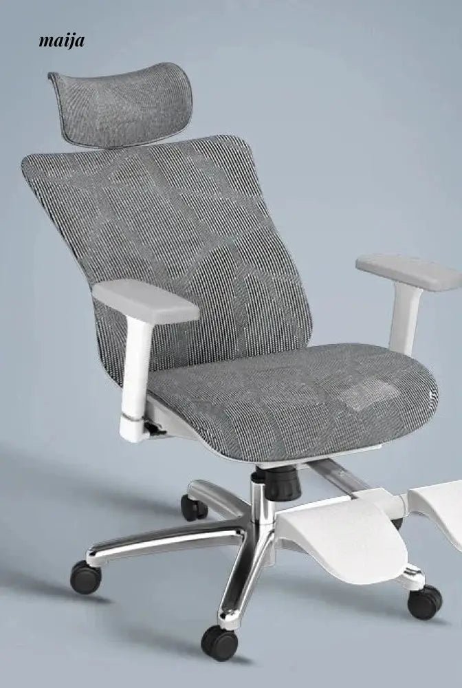 Black and White P7 Ergonomic Office Chair - Image 18