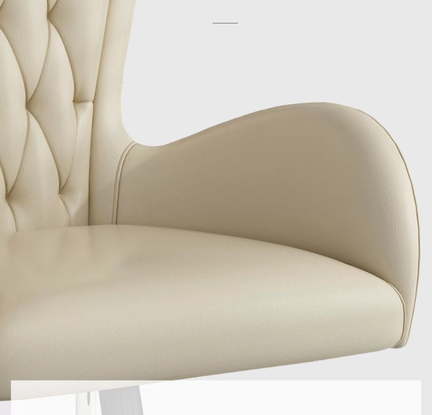 LATE AUTUMN Leather Office Desk Chair with High Back - Image 3