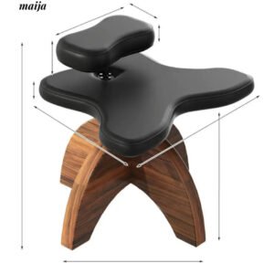 Crossed Legs Office Chair
