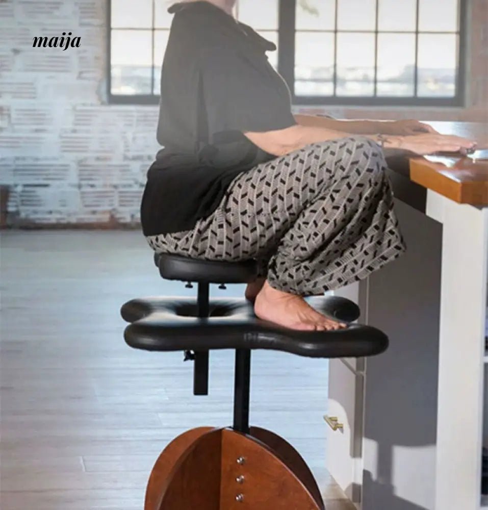 Crossed Legs Office Chair - Image 5