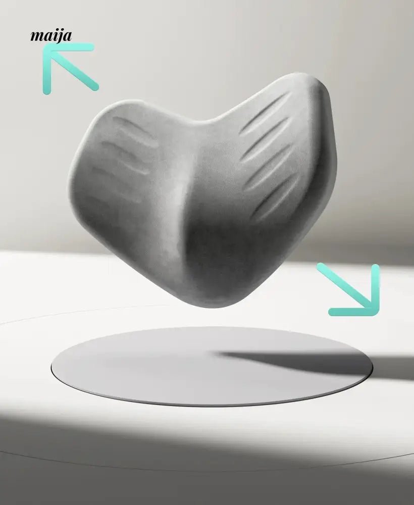 Black and White P7 Ergonomic Office Chair - Image 2