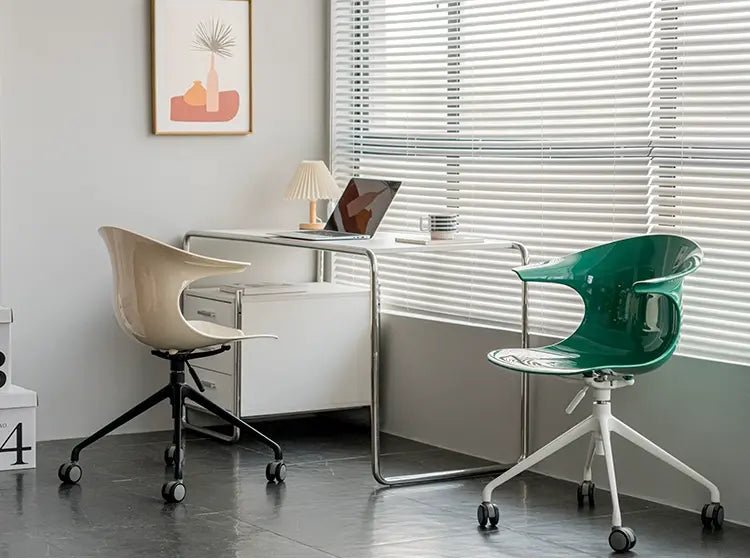 ABOUT WHITE Kiyoshi Elegant Adjustable Computer Chair - Image 3