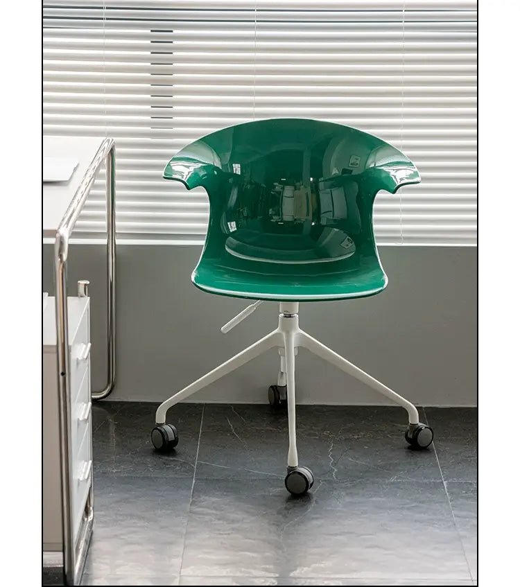 ABOUT WHITE Kiyoshi Elegant Adjustable Computer Chair - Image 4