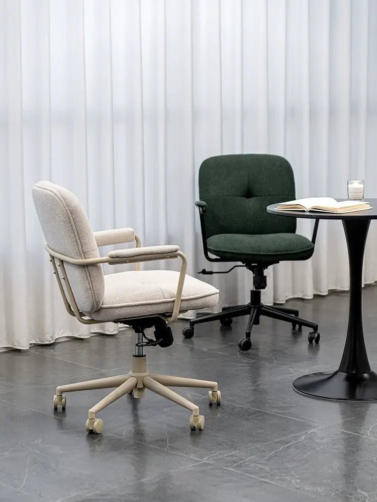ABOUT WHITE Seville Elegant Modern Luxury Computer Chair