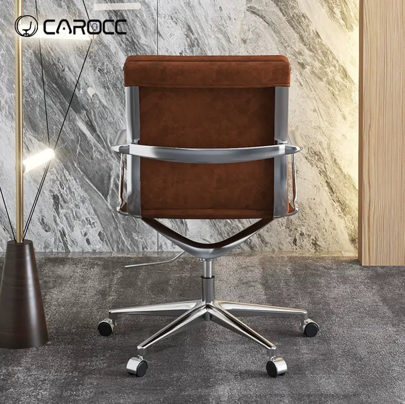 CAROCC Jullian Luxurious Ergonomic Leather Office Chair - Image 4
