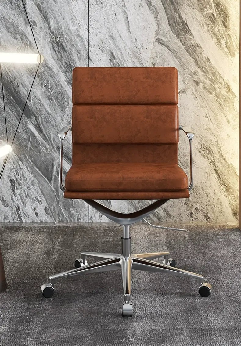 CAROCC Jullian Luxurious Ergonomic Leather Office Chair - Image 6