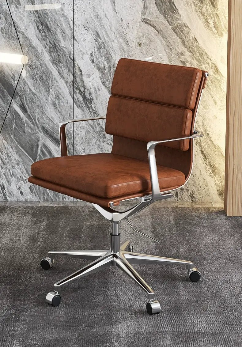 CAROCC Jullian Luxurious Ergonomic Leather Office Chair - Image 7