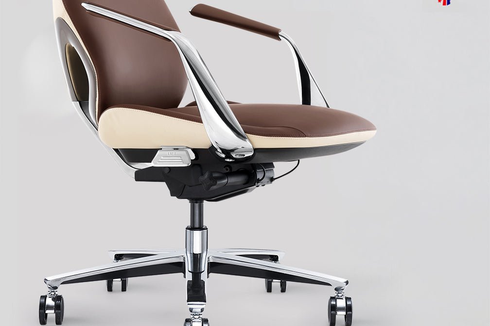 MEDELIN Santiago Ergonomic Comfort Leather Office Chair - Image 2