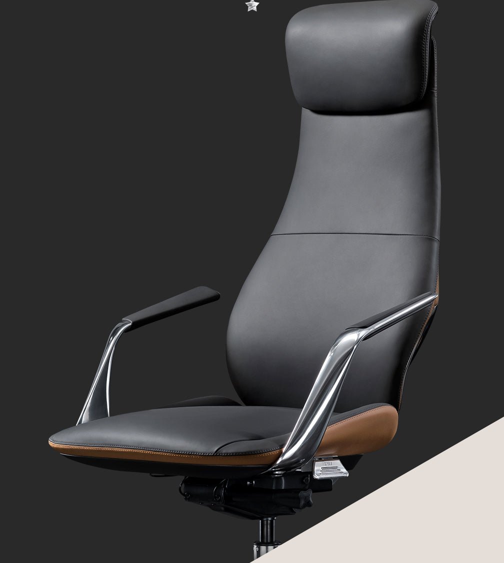 MEDELIN Santiago Ergonomic Comfort Leather Office Chair - Image 6