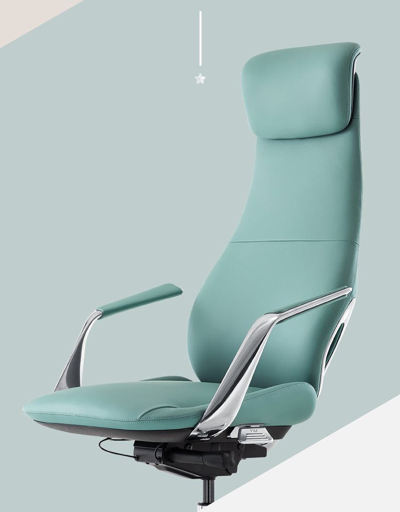 MEDELIN Santiago Ergonomic Comfort Leather Office Chair - Image 7