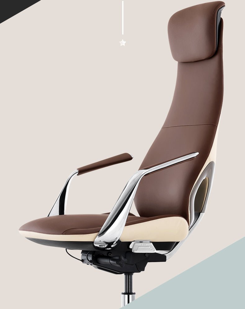 MEDELIN Santiago Ergonomic Comfort Leather Office Chair - Image 8