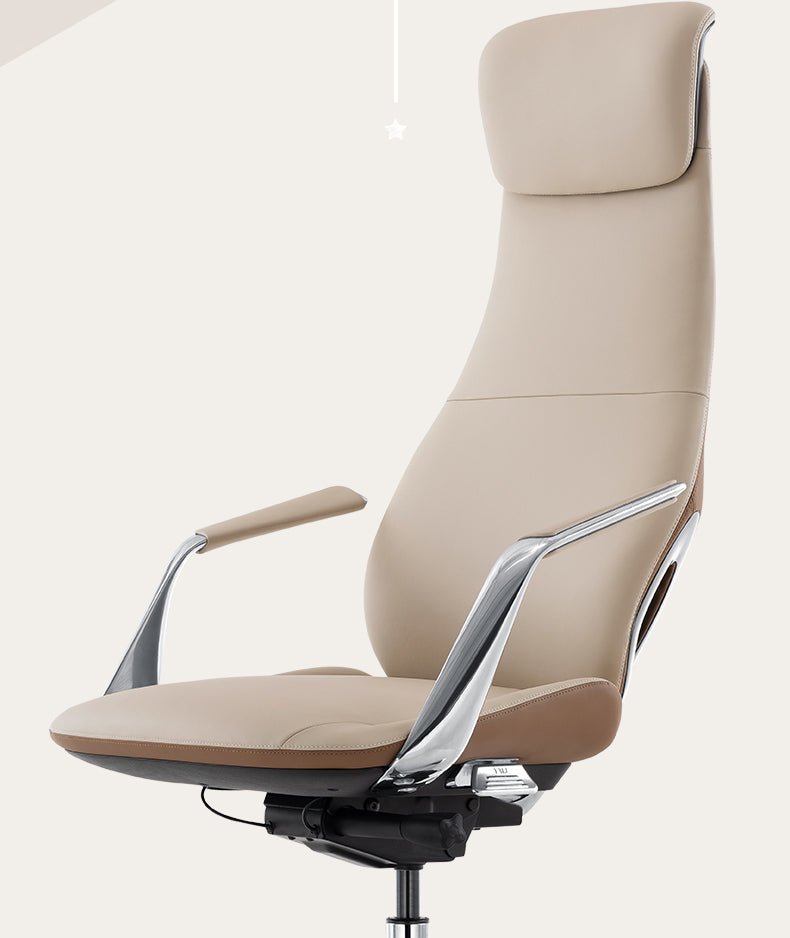 MEDELIN Santiago Ergonomic Comfort Leather Office Chair - Image 12