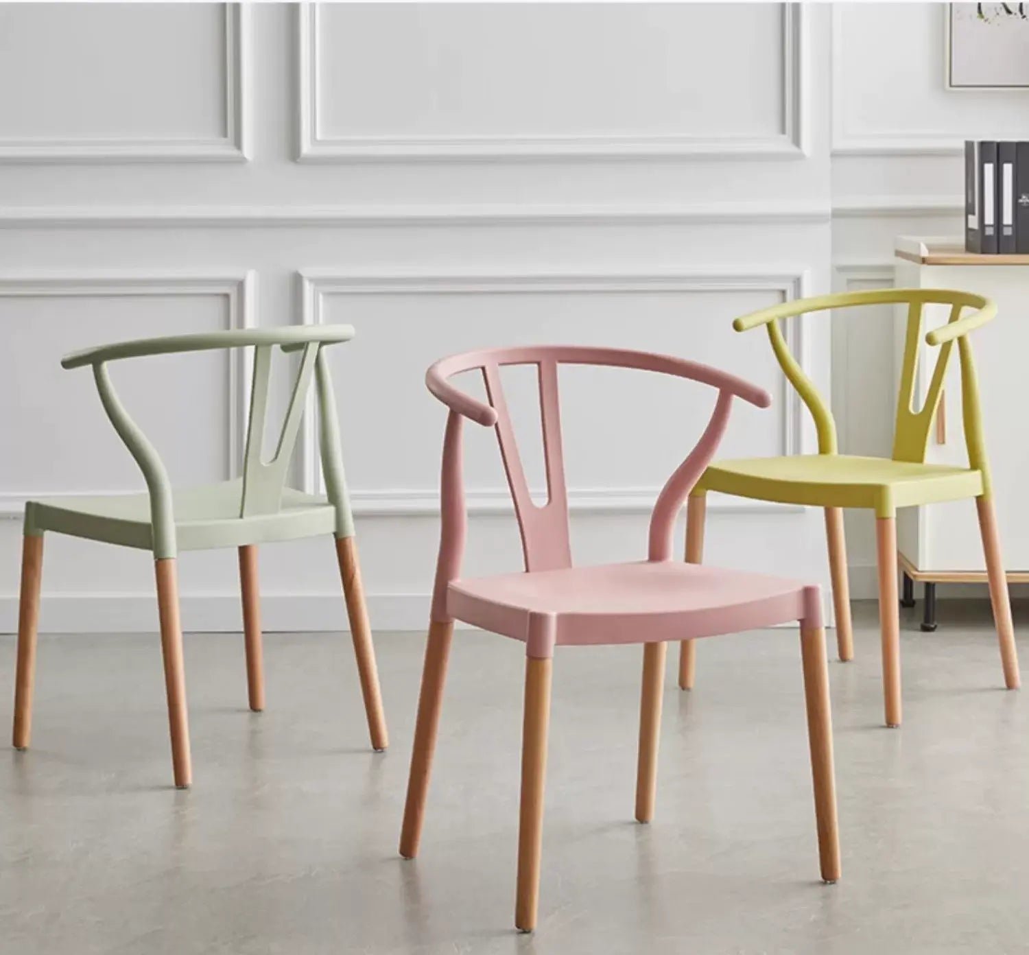 MEIYIJIA Tsurumi Sleek Design Plastic Back Office Chair - Image 2