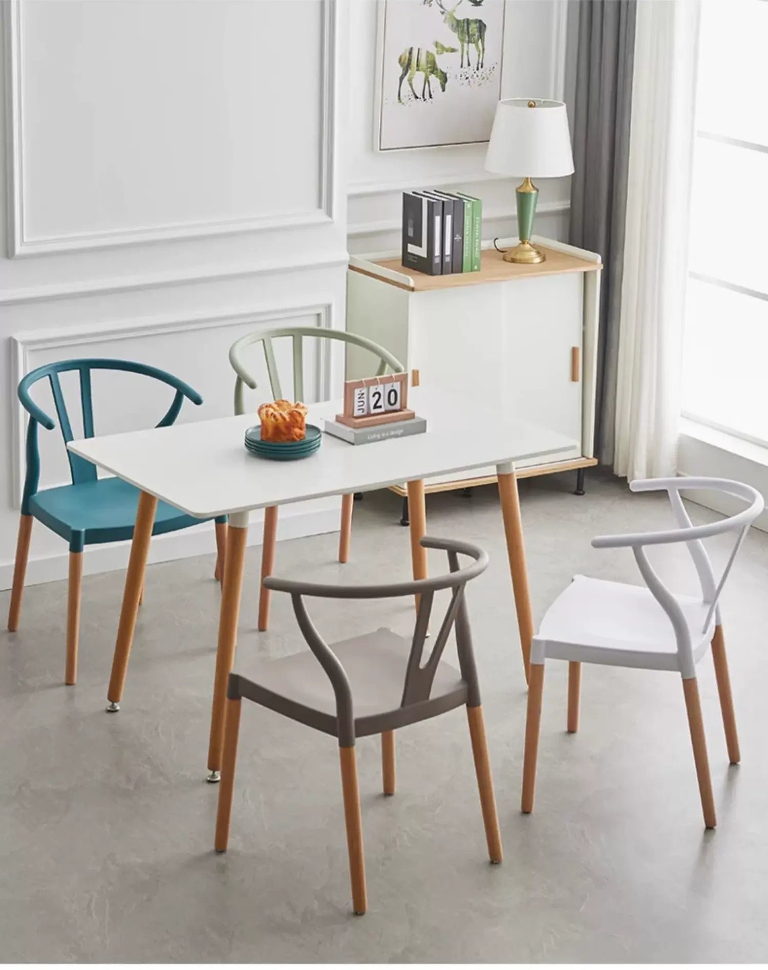 MEIYIJIA Tsurumi Sleek Design Plastic Back Office Chair - Image 6