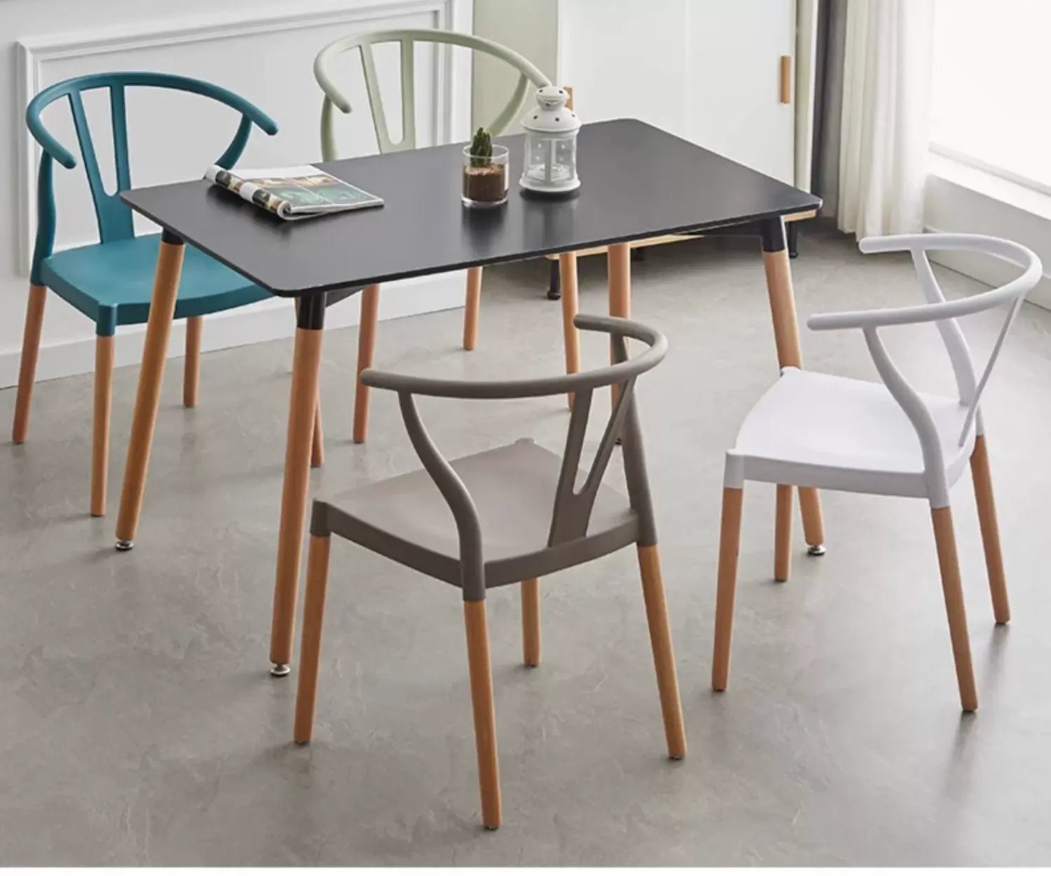 MEIYIJIA Tsurumi Sleek Design Plastic Back Office Chair - Image 9