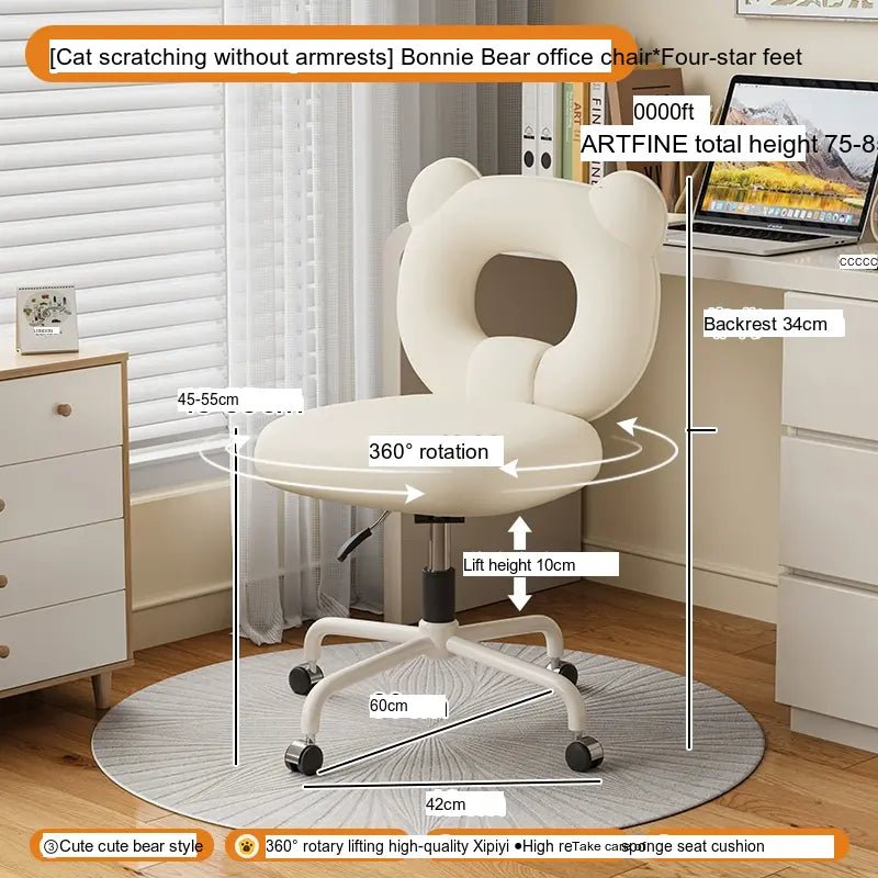 XIMIKA Isolde Ergonomic Stylish Office Chair - Image 4