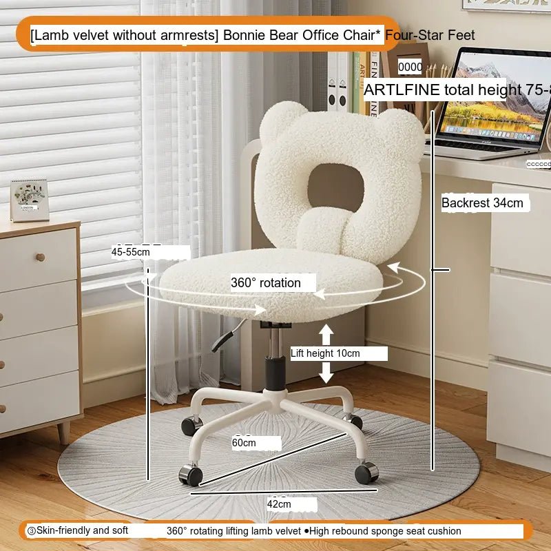 XIMIKA Isolde Ergonomic Stylish Office Chair - Image 5