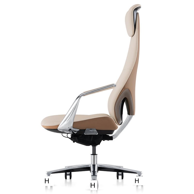 MEDELIN Santiago Ergonomic Comfort Leather Office Chair - Image 17