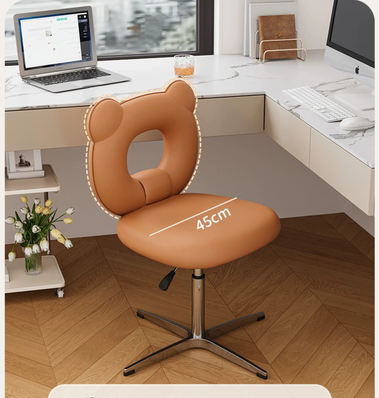 XIMIKA Marisol Ergonomic Lumbar Support Office Chair